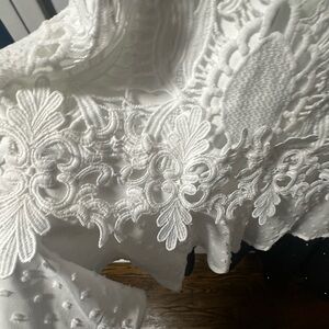 Just Me White Lace Dress